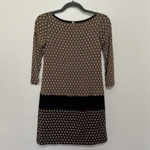 Bailey 44 3/4 Sleeve Knit Mini Dress Size XS